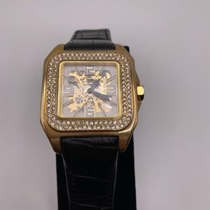 Akribos XXIV Automatic Gold tone Ladies watch